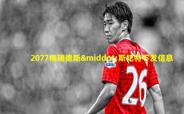 2077梅瑞德斯·斯托特不发信息