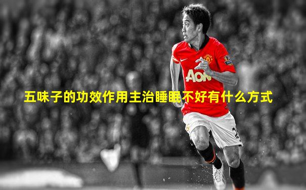 五味子的功效作用主治睡眠不好有什么方式
