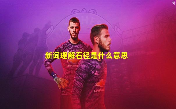 新词理解石径是什么意思