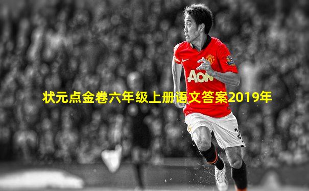 状元点金卷六年级上册语文答案2019年